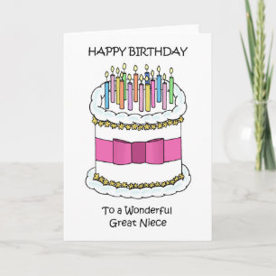 Carte Joyeux Anniversaire Grande Nièce