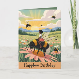 Carte Joyeux anniversaire Happbee
