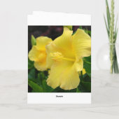 Carte Joyeux anniversaire hawaïen -- La Hanau d'oli de ` (Dos)