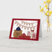 Carte Joyeux Anniversaire, Héros de la Force aérienne ! (Fleur jaune)