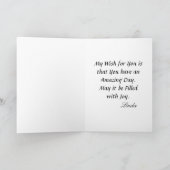 Carte Joyeux Anniversaire Hommes Artsy Cocout Tree Tropi (Intérieur)