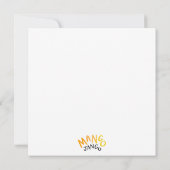 Carte Joyeux anniversaire imparfait (Dos)