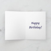 Carte Joyeux anniversaire Iris (Intérieur)