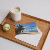 Carte Joyeux anniversaire Isla Saona Caribbean Paradise 