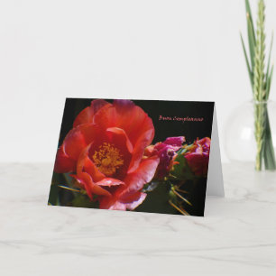 Carte Joyeux anniversaire (italien)
