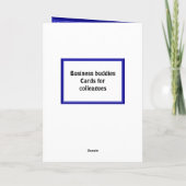 Carte Joyeux anniversaire, j'ai une fenêtre (Dos)