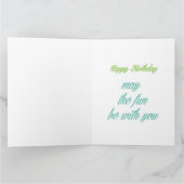 Carte Joyeux anniversaire ! Je n'arrive pas à croire que (Intérieur)