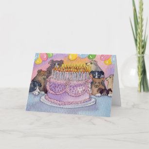 Carte Joyeux anniversaire ! J'espère que vous obtenez be