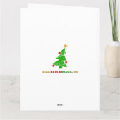 Carte Joyeux anniversaire Jésus (Dos)