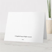 Carte Joyeux anniversaire jolie tulipes rouges vert flor (Dos)