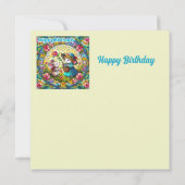 Carte JOYEUX ANNIVERSAIRE ~ Joyeux anniversaire ~ Mice ~ (Dos)