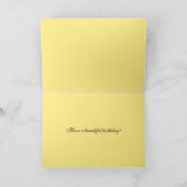 Carte Joyeux Anniversaire, Kauai Beach Sunset (Intérieur)