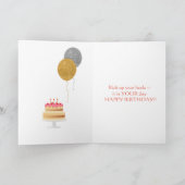 Carte Joyeux anniversaire ! - les chaussures de danse (Intérieur)