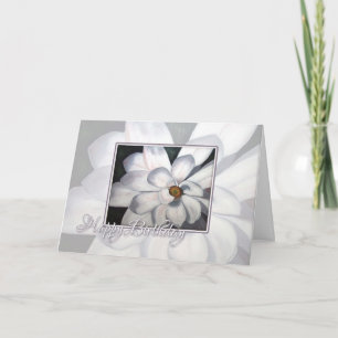 Carte Joyeux Anniversaire Magnolia
