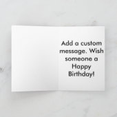 Carte Joyeux Anniversaire Main Draf (Intérieur)