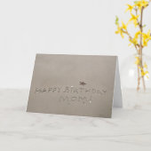 Carte Joyeux anniversaire, maman ! (Fleur jaune)