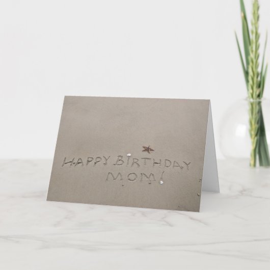 Carte Joyeux anniversaire, maman ! (Devant)