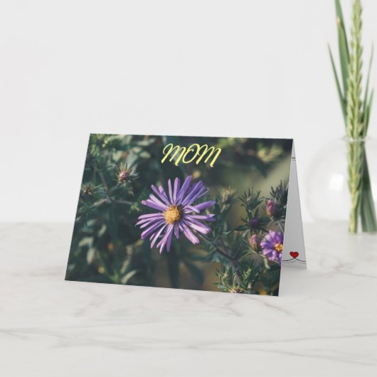 CARTE JOYEUX ANNIVERSAIRE ***MAMAN*** (Devant)