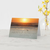 Carte Joyeux anniversaire, maman ! (Fleur jaune)