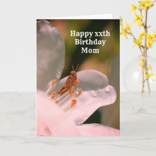 Carte Joyeux Anniversaire Maman Azalea Flower Card