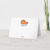 Carte Joyeux Anniversaire Maman Chat Orange (Dos)