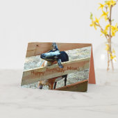 Carte Joyeux Anniversaire Maman de Favorite Kid (avec ch (Fleur jaune)