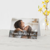 Carte Joyeux Anniversaire Maman Moderne Conception De Sc (Fleur jaune)