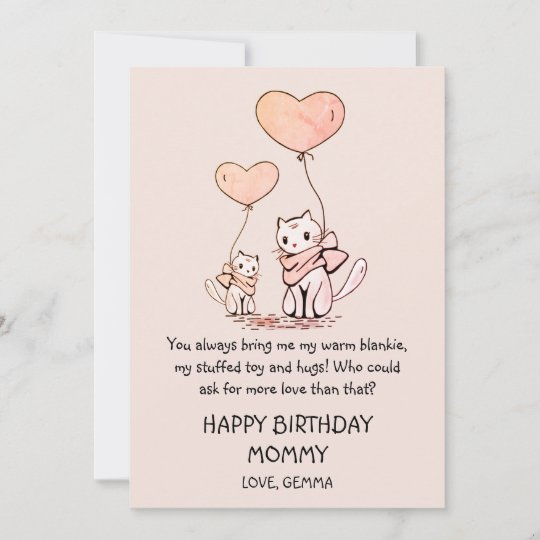 Carte Joyeux Anniversaire Maman Rose Zazzle Be