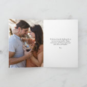 Carte Joyeux anniversaire Mariage photo | Collage (Intérieur)