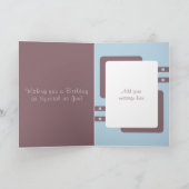 Carte Joyeux anniversaire meilleur papa dans le monde br (Intérieur)