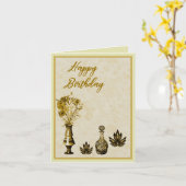 Carte Joyeux anniversaire meilleur que jamais (Fleur jaune)