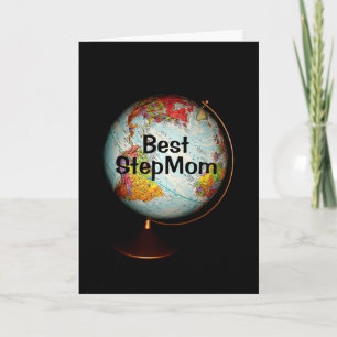 Carte Joyeux Anniversaire Meilleure étape Maman Sur Terr