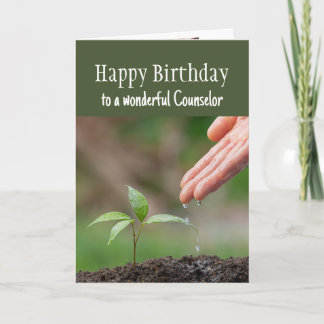 Carte Joyeux Anniversaire Merveilleux Conseiller