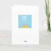 Carte Joyeux anniversaire mignon (Dos)