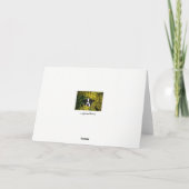 Carte Joyeux anniversaire mignon à mon beau-frère (Dos)