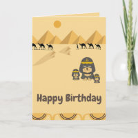 joyeux anniversaire mignon chien égyptien long che
