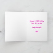 Carte Joyeux anniversaire Miz Cotton (Intérieur)