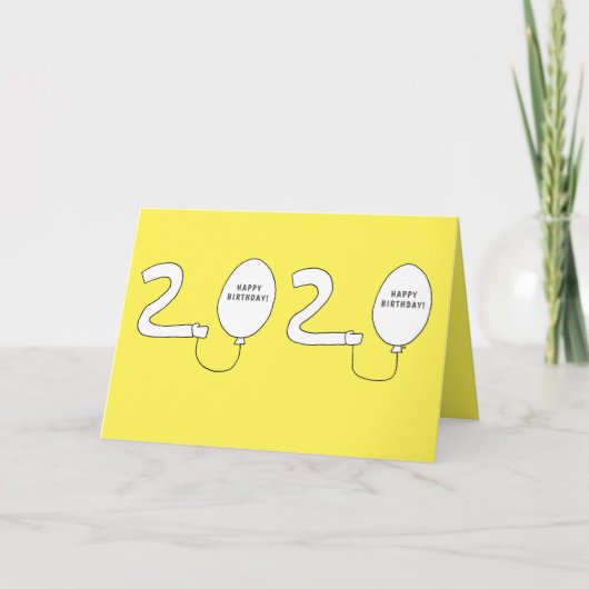 Carte Joyeux Anniversaire Moderne En 2020 Funny Birthday (Devant)