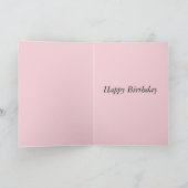 Carte Joyeux anniversaire mon ami (Intérieur)