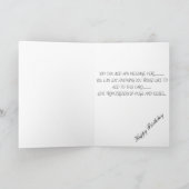 Carte Joyeux anniversaire mon ami (Intérieur)