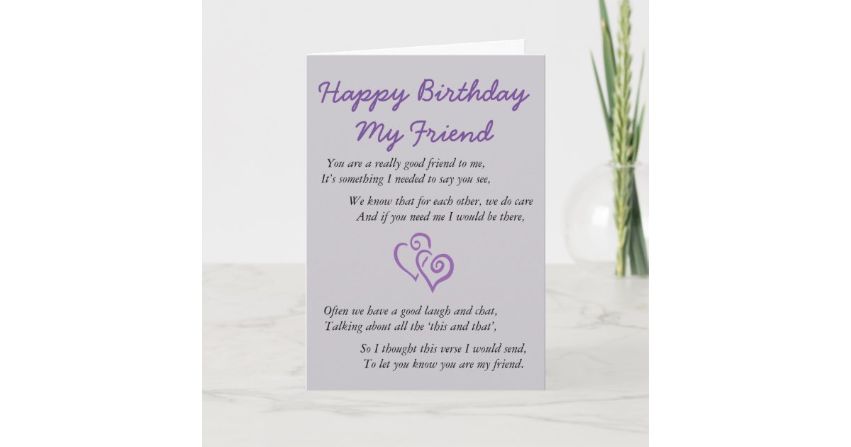 Carte Joyeux Anniversaire Mon Ami Zazzle Be Carte Joyeux Anniversaire Mon Ami Zazzle Be