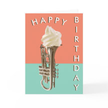 Joyeux Anniversaire Musique drôle Humour Crème gla