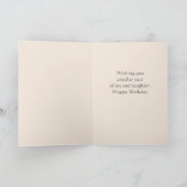 Carte Joyeux Anniversaire nature plein air thème aventur (Intérieur)