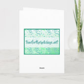 Carte Joyeux Anniversaire, Ni Rapide, Ni Furieux (Dos)