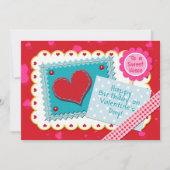 Carte Joyeux Anniversaire Nièce le jour de la Saint-Vale (Devant)