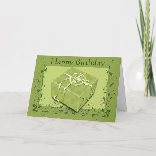 Carte Joyeux anniversaire - N'importe qui (Devant)