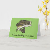 Carte Joyeux Anniversaire Nom Personnalisable Big Mouth  (Fleur jaune)