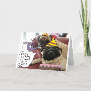 Carte Joyeux anniversaire ! Nous vous avons fait un