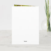 Carte Joyeux Anniversaire Oiseaux Cadre Doré Flora (Dos)