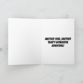 Carte Joyeux Anniversaire Ourson Mignon (Intérieur)